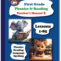 First Grade SE Phonics and Reading Teacher's Manual Part 1 - McRuffy Press