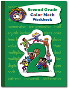 Second Grade Color Math Workbook - McRuffy Press