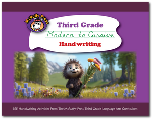 Third Grade SE Handwriting Modern to Cursive - McRuffy Press