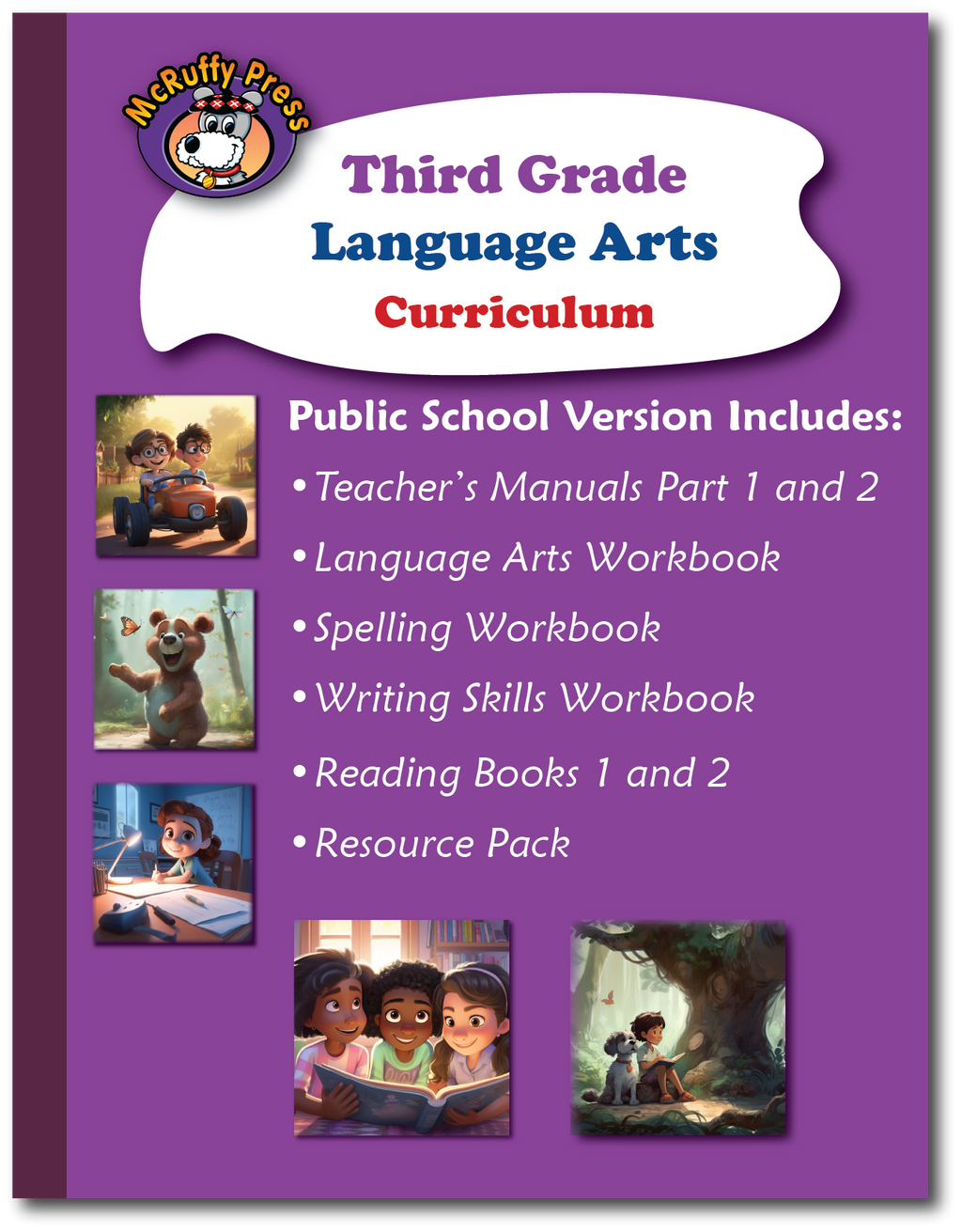 Third Grade Language Arts Curriculum (Public School Version) - McRuffy Press