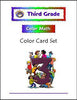 Additional Third Grade Color Math Card Set - McRuffy Press