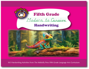 Fifth Grade Cursive with Modern Review Handwriting - McRuffy Press