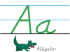 Modern Style Alphabet Display Cards - McRuffy Press
