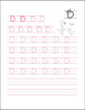 Letter Practice Flip and Draw Book - Traditional - McRuffy Press