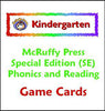 Additional Kindergarten Phonics & Reading Card Set - McRuffy Press
