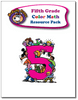 Fifth Grade Color Math Resource Pack - McRuffy Press