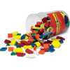 Pattern Blocks (250 piece set)  1 CM Wood - McRuffy Press