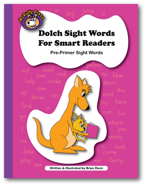 Dolch Pre-Primer Sight Words For Smart Readers Activity Book