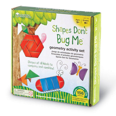 Shapes Don't Bug Me Geometry Activity Set