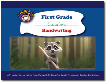 First Grade Cursive Handwriting Book