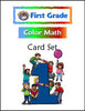 Additional First Grade Color Math Card Set