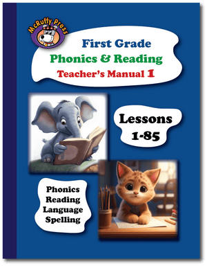 First Grade SE Phonics and Reading Teacher's Manual Part 1