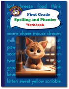 First Grade SE Spelling and Phonics Workbook