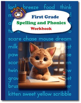 First Grade Spelling and Phonics Workbook
