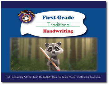 First Grade Traditional Handwriting Book