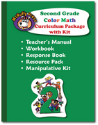 Second Grade Color Math Curriculum with Manipulative Kit - McRuffy Press