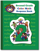 Second Grade Color Math Response Book - McRuffy Press
