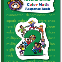 Second Grade Color Math Response Book