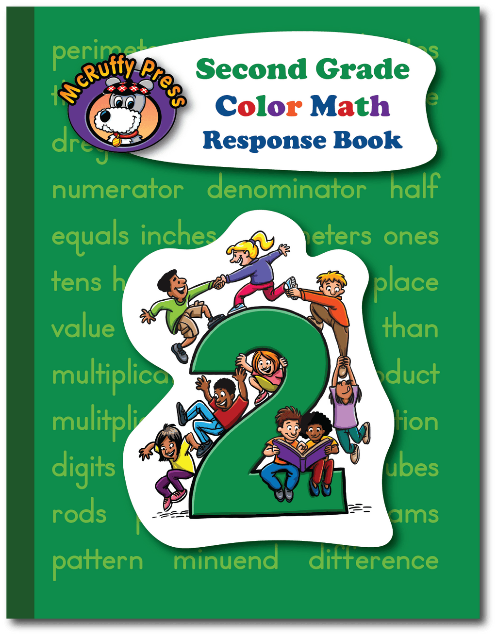 Second Grade Color Math Response Book