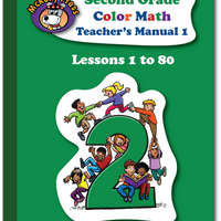 Second Grade Color Math Teacher's Manual Part 1 - McRuffy Press