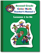 Second Grade Color Math Teacher's Manual Part 1 - McRuffy Press
