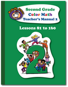 Second Grade Color Math Teacher's Manual Part 2 - McRuffy Press