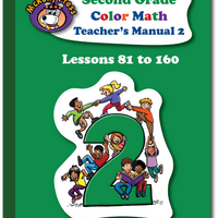 Second Grade Color Math Teacher's Manual Part 2