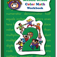 Second Grade Color Math Workbook