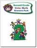 Second Grade Color Math Resource Pack