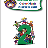 Second Grade Color Math Resource Pack