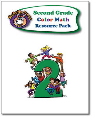 Second Grade Color Math Resource Pack - McRuffy Press