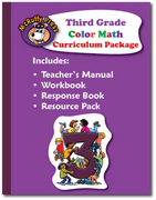 Third Grade Color Math Curriculum