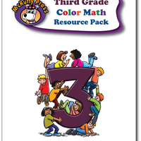 Third Grade Color Math Resource Pack - McRuffy Press