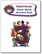 Third Grade Color Math Resource Pack - McRuffy Press