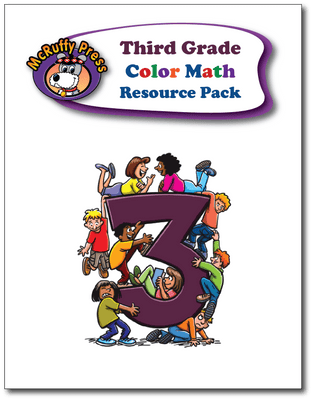 Third Grade Color Math Resource Pack