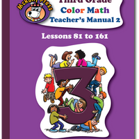 Third Grade Color Math Teacher's Manual Part 2 - McRuffy Press