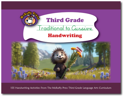 Third Grade SE Handwriting Traditional to Cursive - McRuffy Press