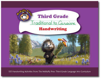 Third Grade Handwriting Traditional to Cursive