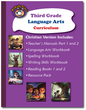 Third Grade Language Arts Curriculum (Christian Version) - McRuffy Press