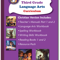 Third Grade Language Arts Curriculum (Christian Version)