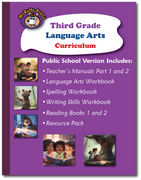 Third Grade Language Arts Curriculum (Public School Version) - McRuffy Press