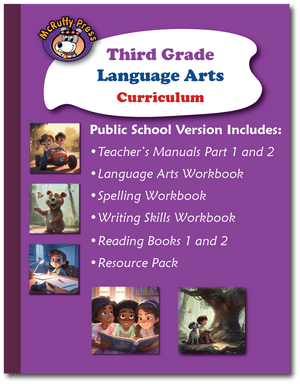 Third Grade Language Arts Curriculum (Public School Version)