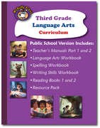 Third Grade Language Arts Curriculum (Public School Version) - McRuffy Press