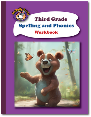 Third Grade Spelling and Phonics Workbook - McRuffy Press