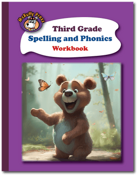 Third Grade Spelling and Phonics Workbook