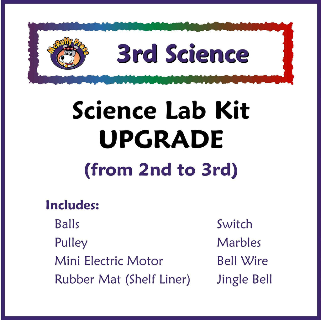 Third Grade Science Upgrade Lab Kit from 2 to 3
