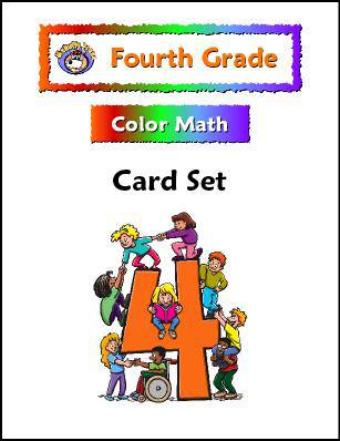 Additional Fourth Grade Color Math Card Set