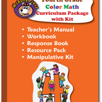 Fourth Grade Color Math Curriculum and Manipulative Kit