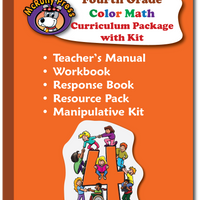 Fourth Grade Color Math Curriculum and Manipulative Kit - McRuffy Press