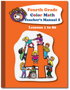 Fourth Grade Color Math Teacher's Manual Part 1 - McRuffy Press